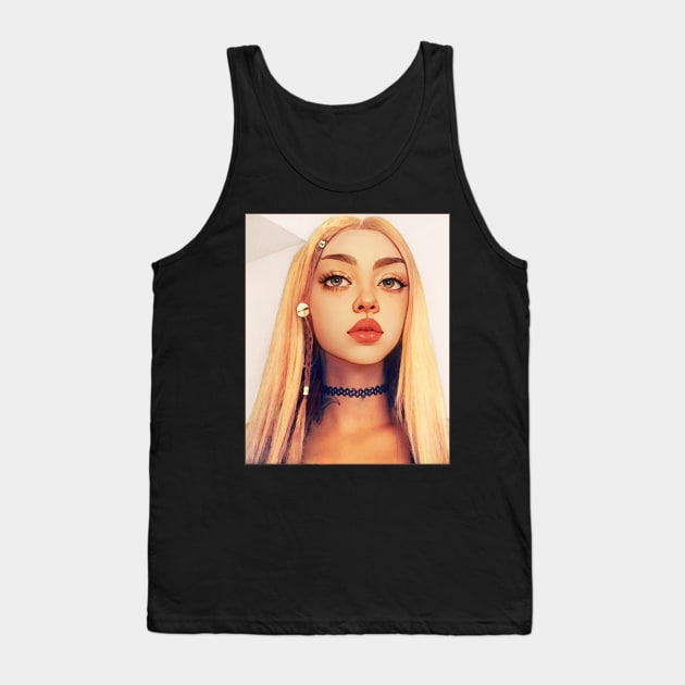 Upright Blonde 2023 Tank Top by Artist_Imagination